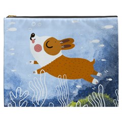 Underwaterdog Cosmetic Bag (xxxl) by Mjdaluz