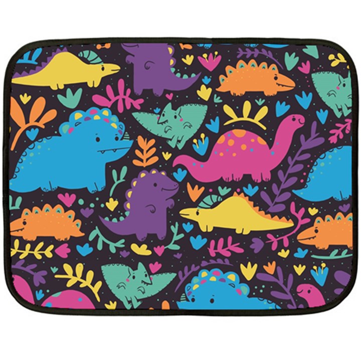 Dino Cute Double Sided Fleece Blanket (Mini) 