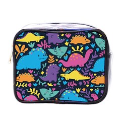 Dino Cute Mini Toiletries Bag (one Side) by Mjdaluz