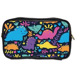 Dino Cute Toiletries Bag (two Sides) by Mjdaluz