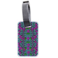 The Most Beautiful Flower Forest On Earth Luggage Tag (two Sides) by pepitasart