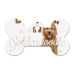 Golden Doodle Apparel Dog Tag Bone (One Side) Front