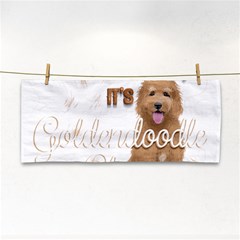 Golden Doodle Apparel Hand Towel by goldendoodle