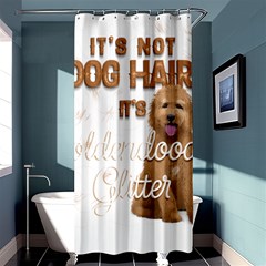 Golden Doodle Apparel Shower Curtain 36  X 72  (stall)  by goldendoodle