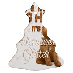 Golden Doodle Apparel Christmas Tree Ornament (two Sides) by goldendoodle