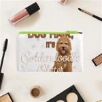 Golden Doodle Apparel Cosmetic Bag (XS) Back