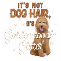 Golden Doodle Apparel Wooden Puzzle Round by goldendoodle