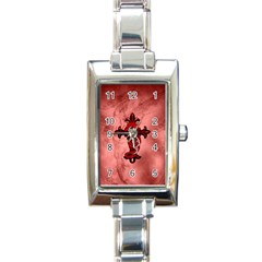 Awesome Chinese Dragon Rectangle Italian Charm Watch by FantasyWorld7