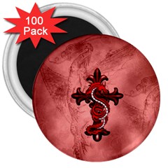 Awesome Chinese Dragon 3  Magnets (100 Pack) by FantasyWorld7