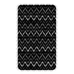 Chevrons Noir / Gris Memory Card Reader (rectangular) by kcreatif