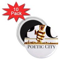  1 75  Magnets (10 Pack)  by PoetsBlock