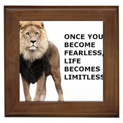 Lion Limitless Framed Tile