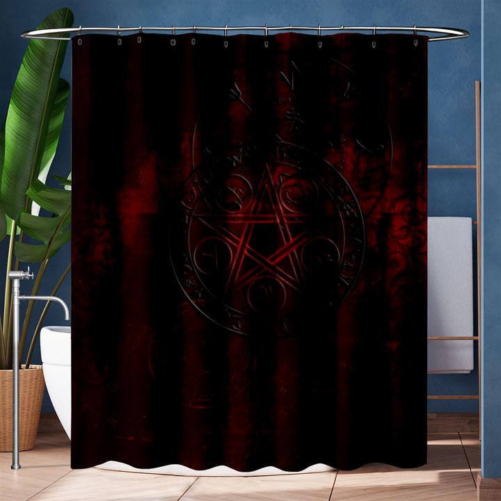 Bloody Magic Shower Curtain 60  x 72  (Medium)