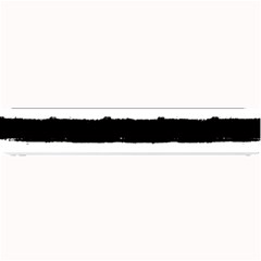 Bandes Abstrait Blanc/noir Small Bar Mats by kcreatif