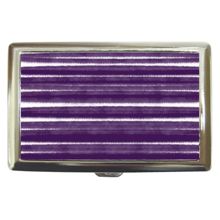 Bandes Peinture Violet  Cigarette Money Case