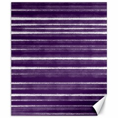 Bandes Peinture Violet  Canvas 8  X 10  by kcreatif