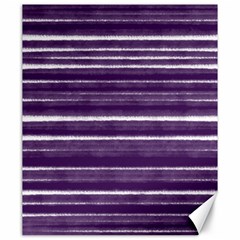 Bandes Peinture Violet  Canvas 20  X 24  by kcreatif