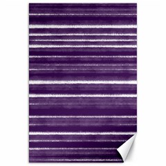 Bandes Peinture Violet  Canvas 20  X 30  by kcreatif