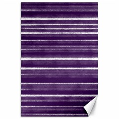 Bandes Peinture Violet  Canvas 24  X 36  by kcreatif