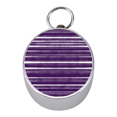 Bandes Peinture Violet  Mini Silver Compasses by kcreatif