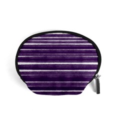 Bandes Peinture Violet  Accessory Pouch (small) by kcreatif