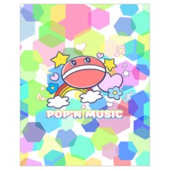 Pop n Music Drawstring Bag  by concon