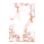 Pink and white Marble texture with gold intrusions Pale Rose Background Shower Curtain 48  x 72  (Small)  Curtain(48  X 72 ) - 42.18 x64.8  Curtain(48  X 72 )