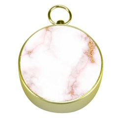 Pink And White Marble Texture With Gold Intrusions Pale Rose Background Gold Compasses by genx