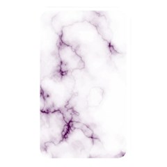 White Marble Violet Purple Veins Accents Texture Printed Floor Background Luxury Memory Card Reader (rectangular) by genx