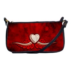 Love, Wonderful Elegant Heart Shoulder Clutch Bag by FantasyWorld7