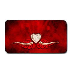 Love, Wonderful Elegant Heart Medium Bar Mats by FantasyWorld7