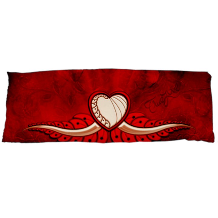 Love, Wonderful Elegant Heart Body Pillow Case (Dakimakura)