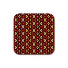 Rby 79 Rubber Square Coaster (4 Pack)  by ArtworkByPatrick