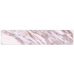 Marble with Metallic Rose Gold intrusions on gray white Stone texture Pastel Pink Background Small Flano Scarf Back