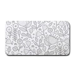 Floral Pattern Medium Bar Mats by Valentinaart