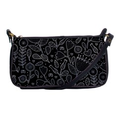 Floral Pattern Shoulder Clutch Bag by Valentinaart