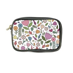 Floral Pattern Coin Purse by Valentinaart