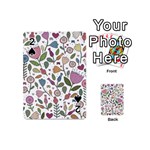 Floral pattern Playing Cards 54 Designs (Mini) Front - Spade2