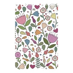 Floral Pattern Shower Curtain 48  X 72  (small)  by Valentinaart