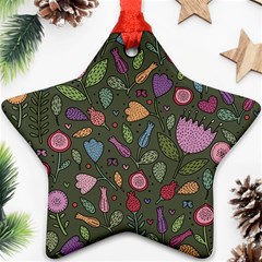 Floral Pattern Ornament (star)