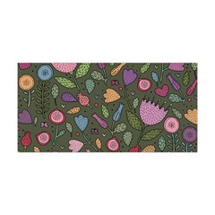 Floral Pattern Yoga Headband by Valentinaart