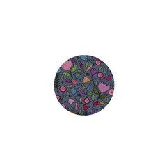 Floral Pattern 1  Mini Buttons by Valentinaart