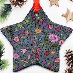 Floral Pattern Ornament (star)