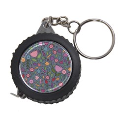 Floral Pattern Measuring Tape by Valentinaart