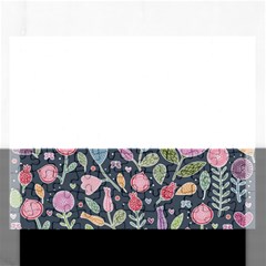 Floral Pattern Rectangular Jigsaw Puzzl by Valentinaart