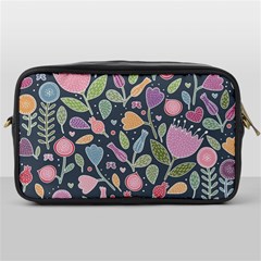 Floral Pattern Toiletries Bag (one Side)