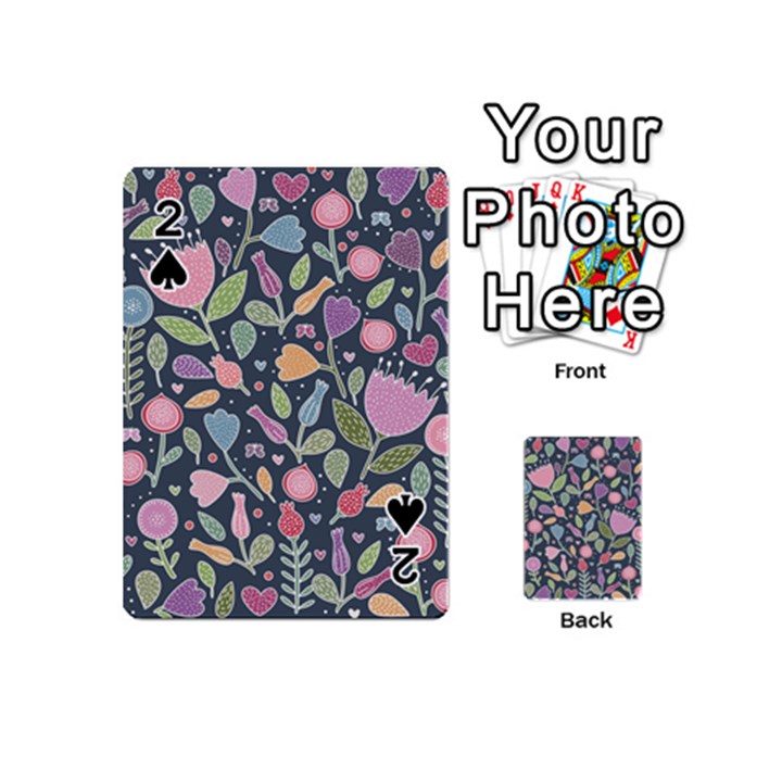 Floral pattern Playing Cards 54 Designs (Mini)