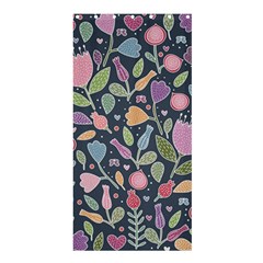 Floral Pattern Shower Curtain 36  X 72  (stall) 