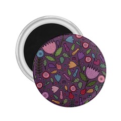 Floral Pattern 2 25  Magnets by Valentinaart