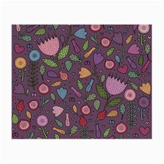 Floral Pattern Small Glasses Cloth